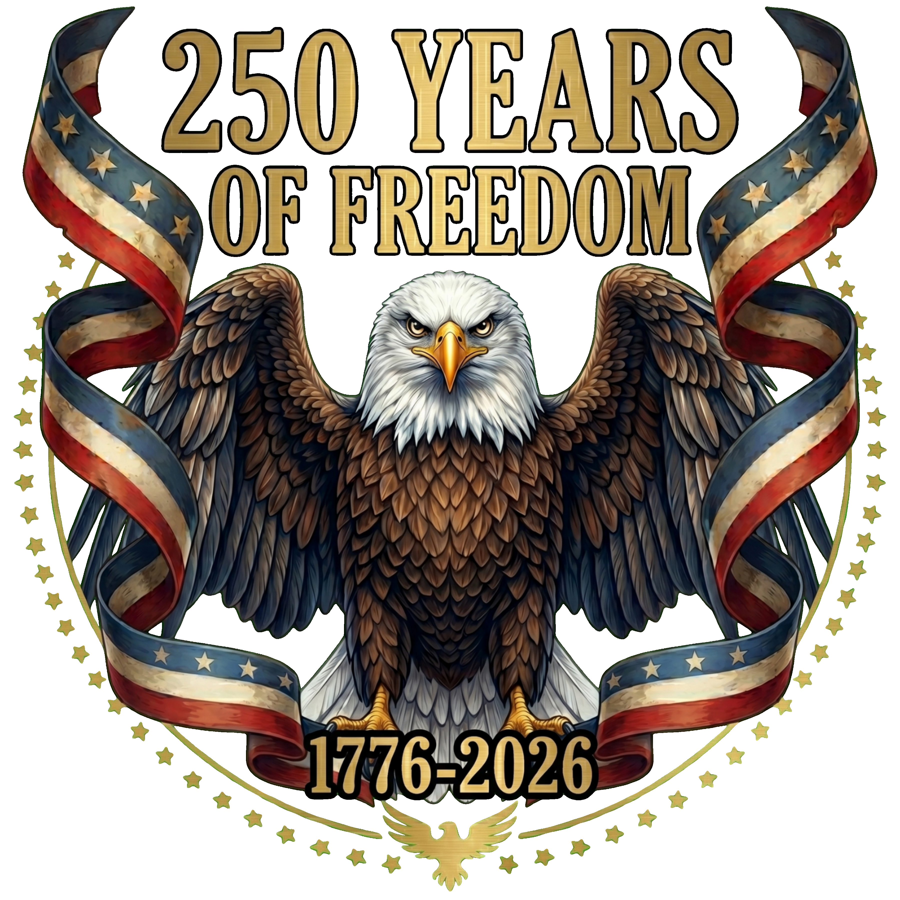 250 Years of Freedom (eagle)