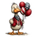 Whimsy Duck & Balloons