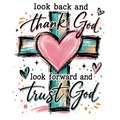 Trust God (Heart/Cross)