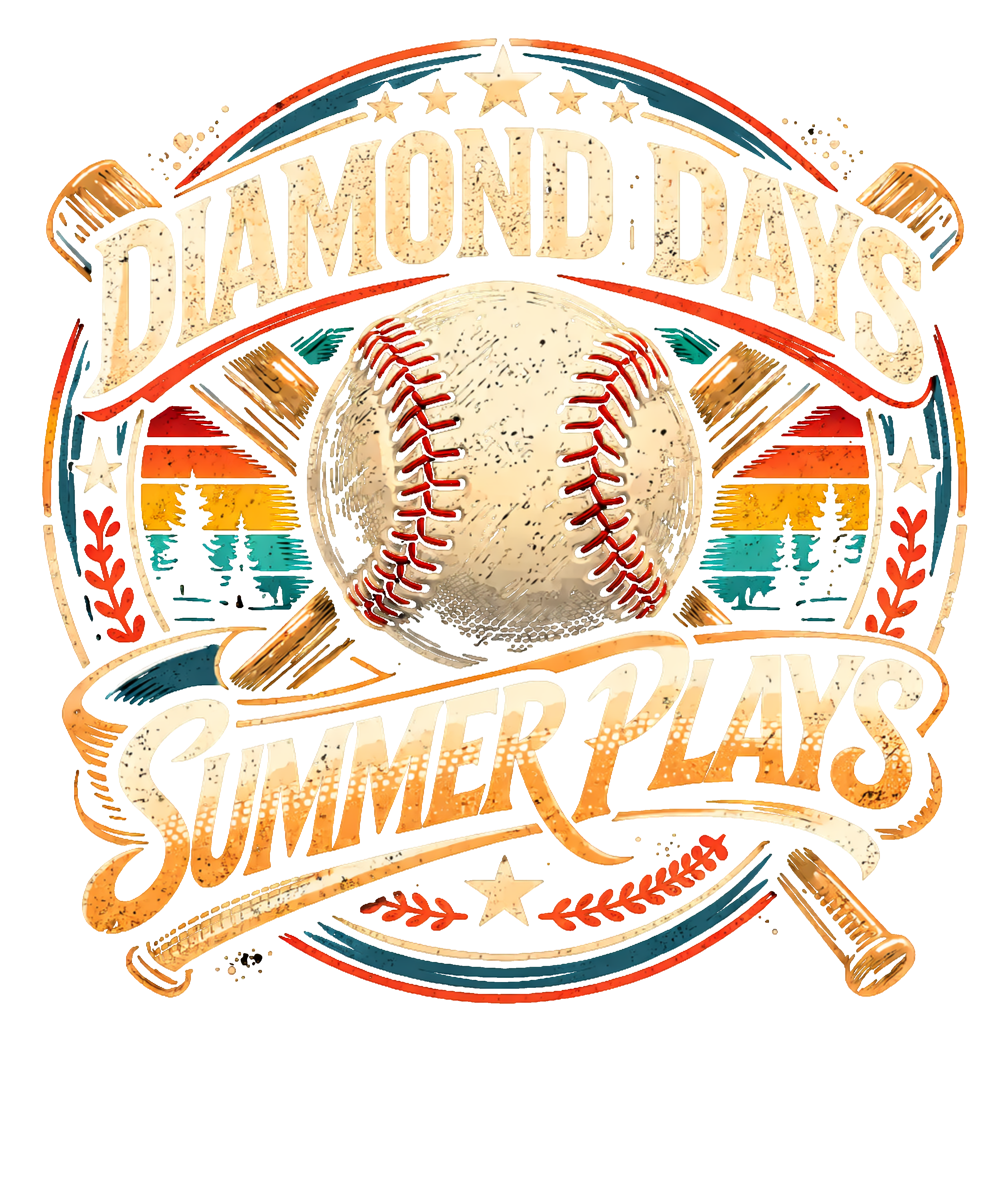 Baseball Knockout (black backround)