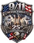 9-11 September 11th Never Forget