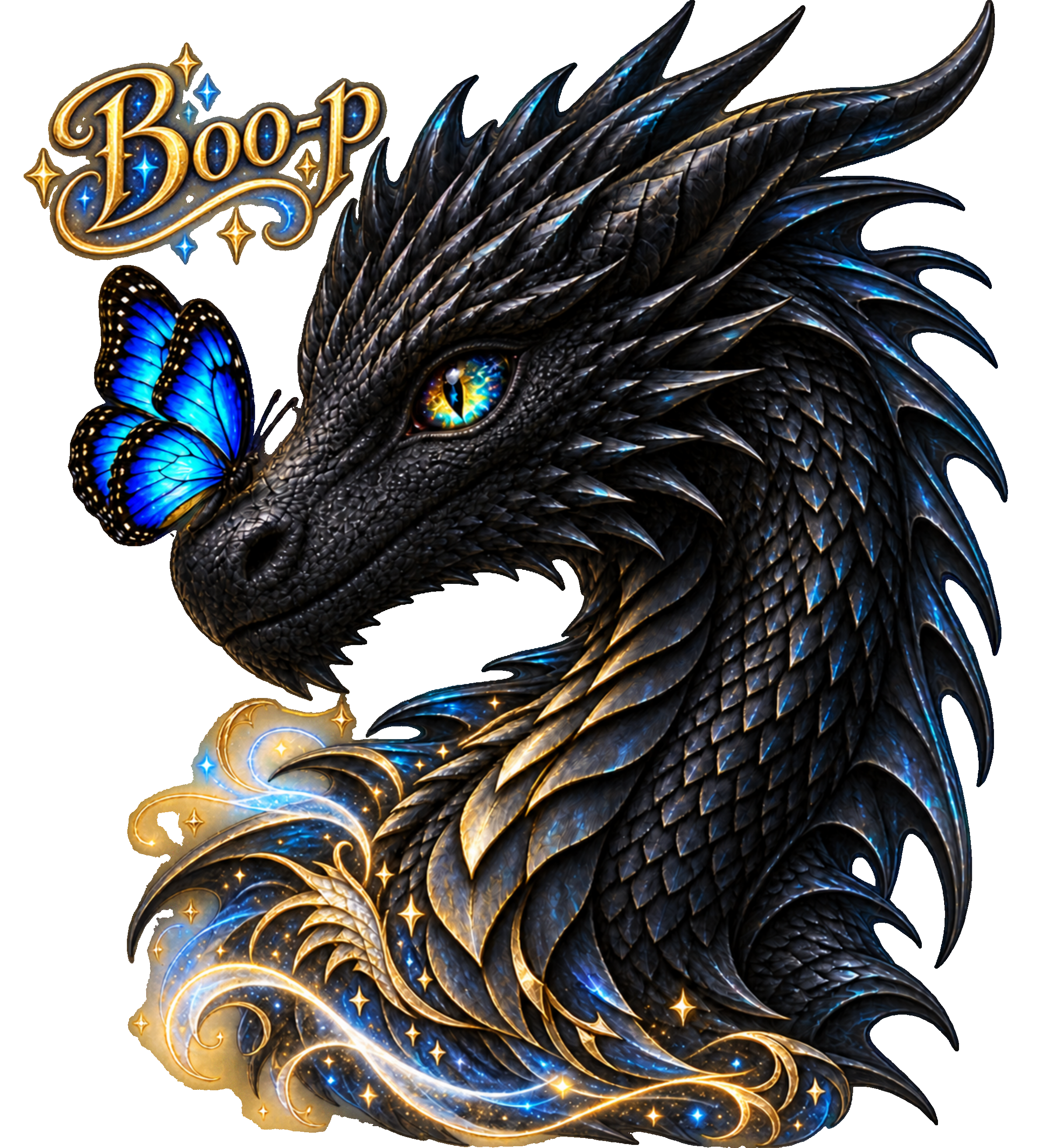 Black Dragon Boo-p