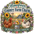 Homegrown Country Farm Charm