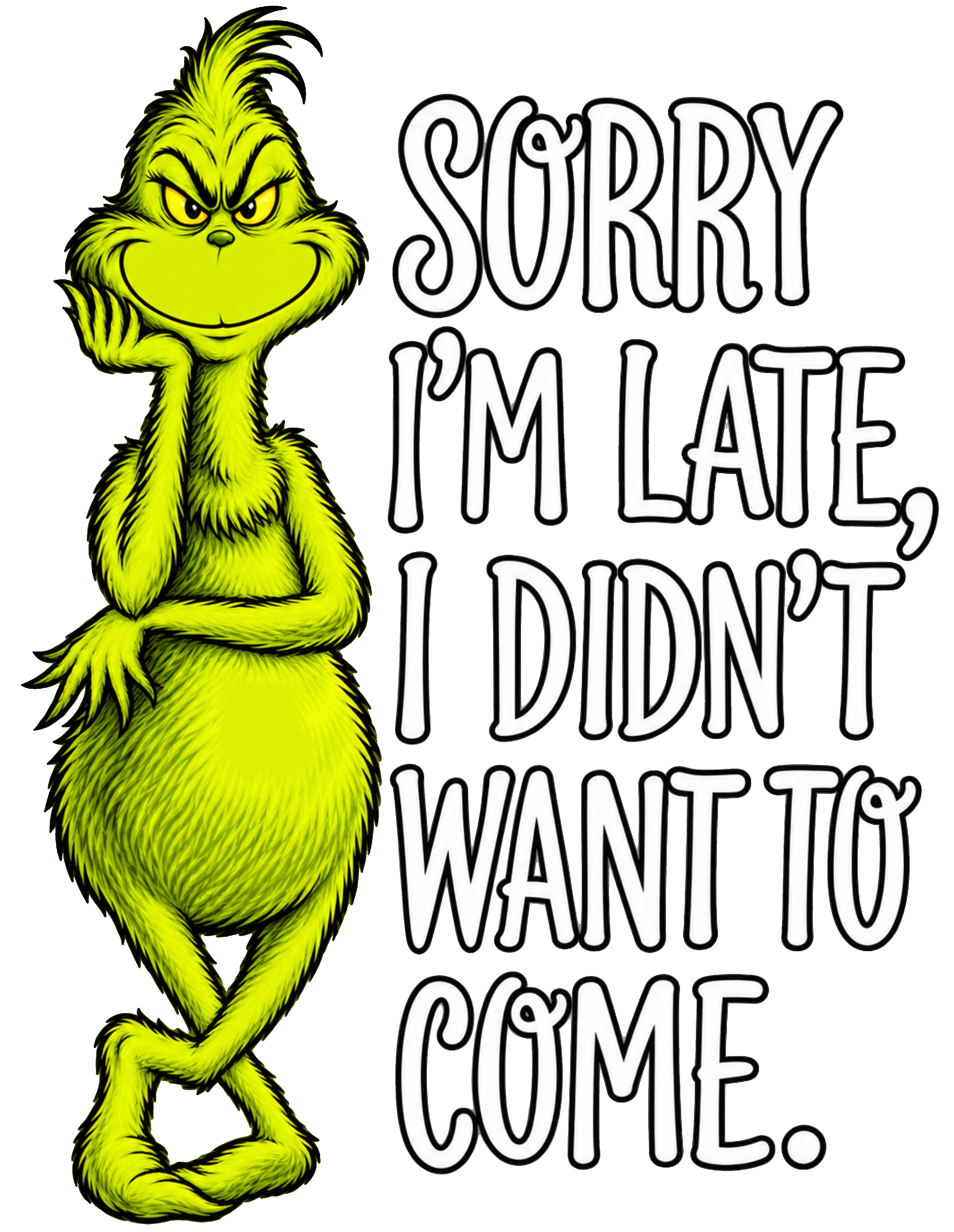 Sorry I'm Late..I didnt want to come