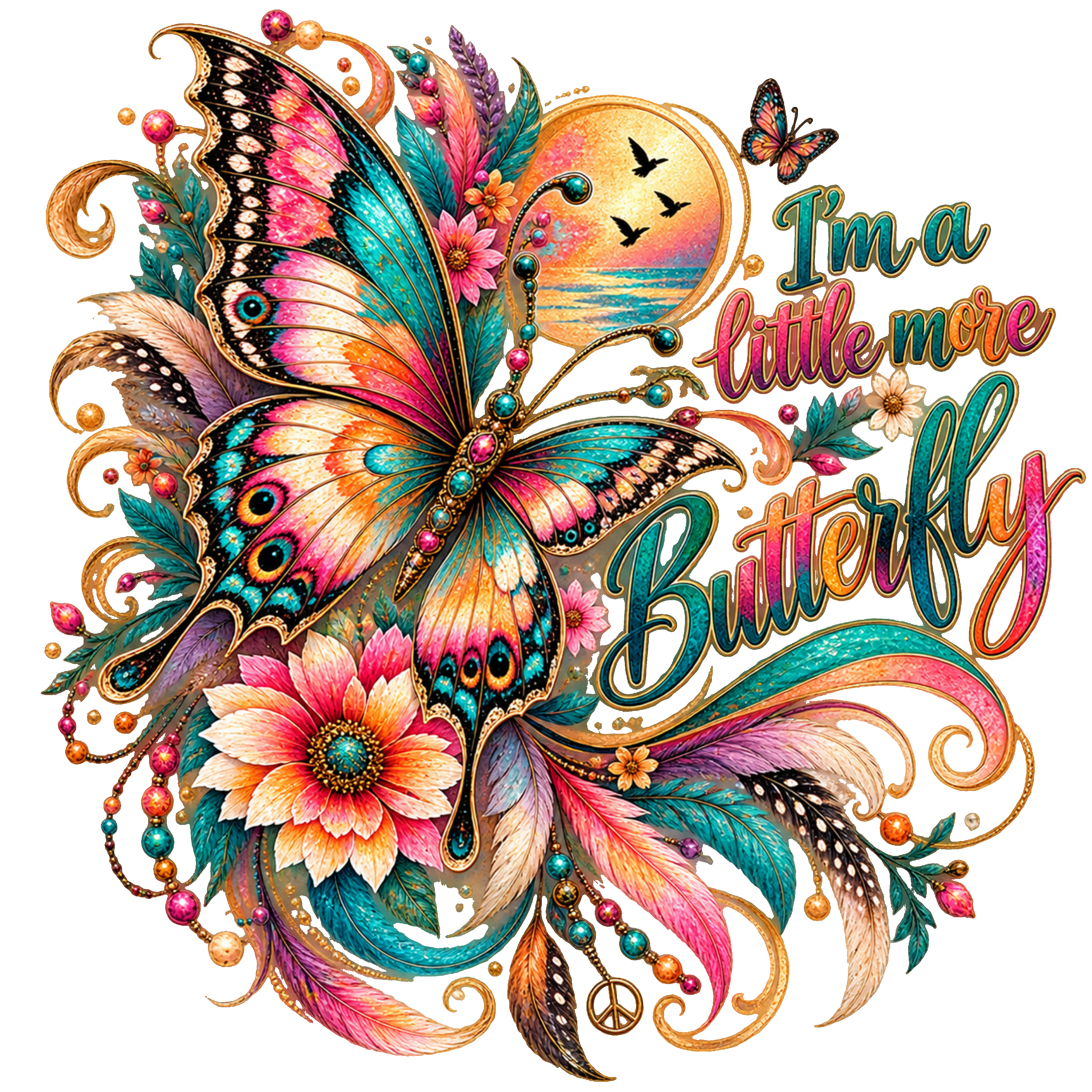 I'm a litte more butterfly
