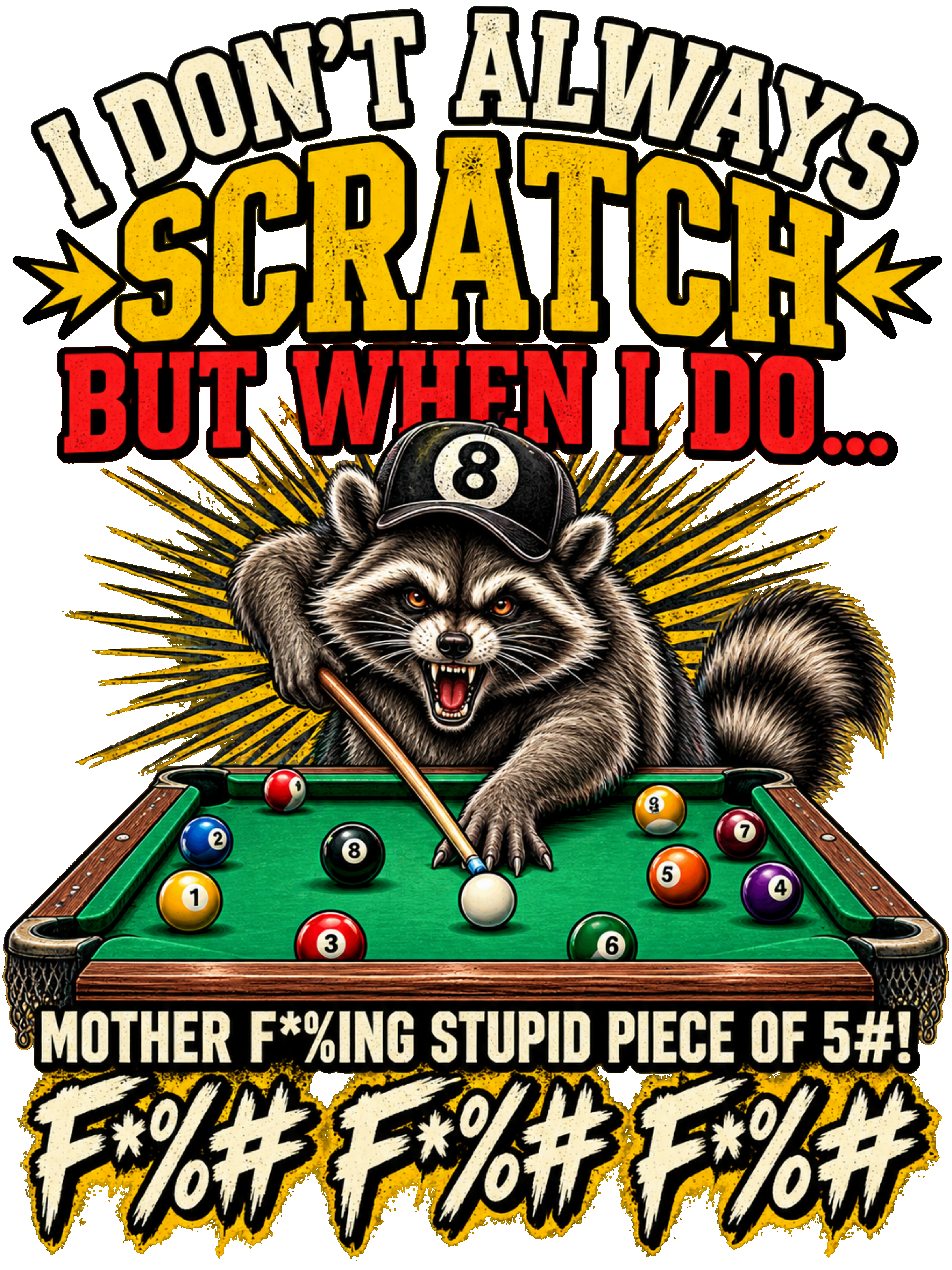 Billiards Racoon