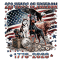 Flag, Eagle, Doberman, Highland, Husky, Dachshund