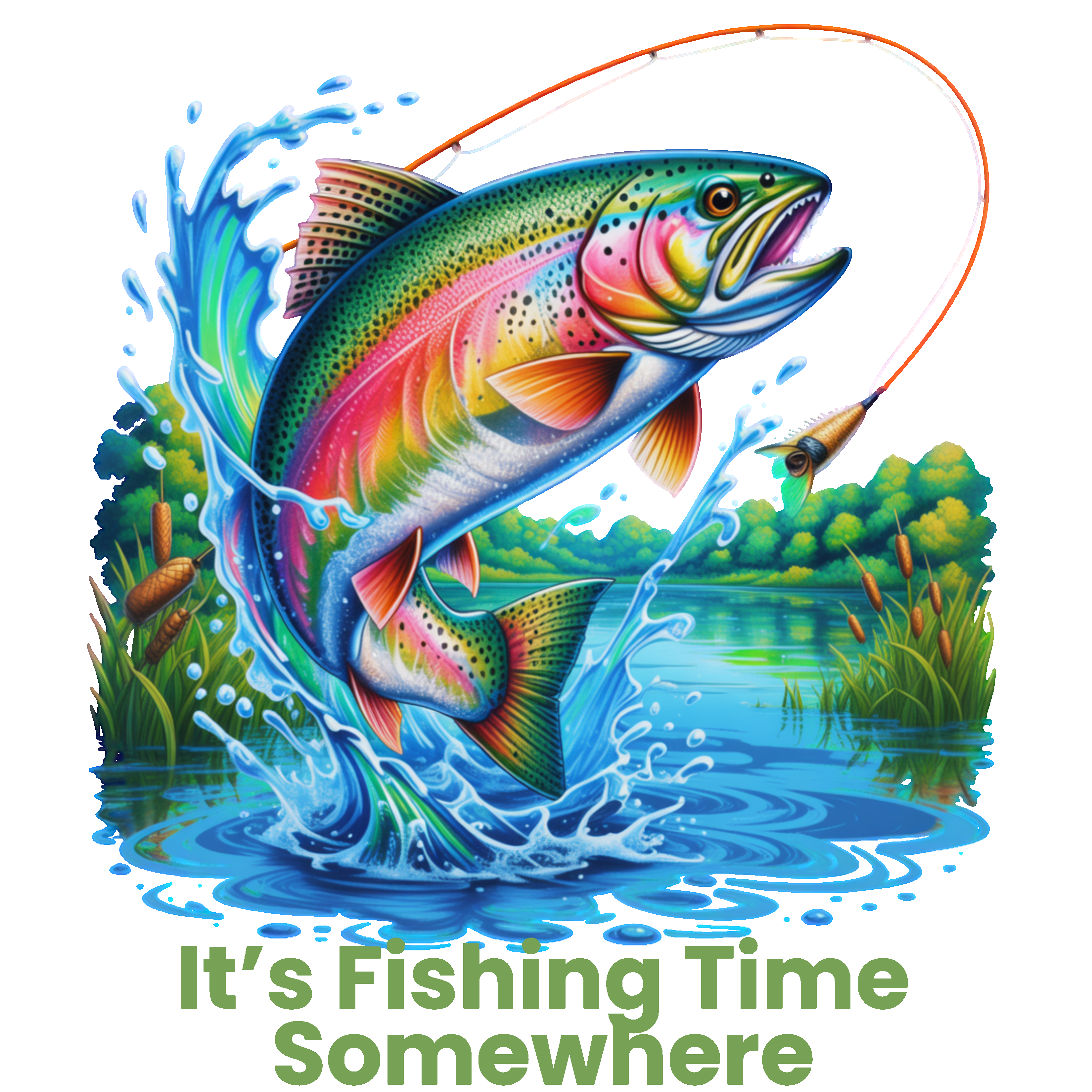 It's Fishing Time Somewhere
