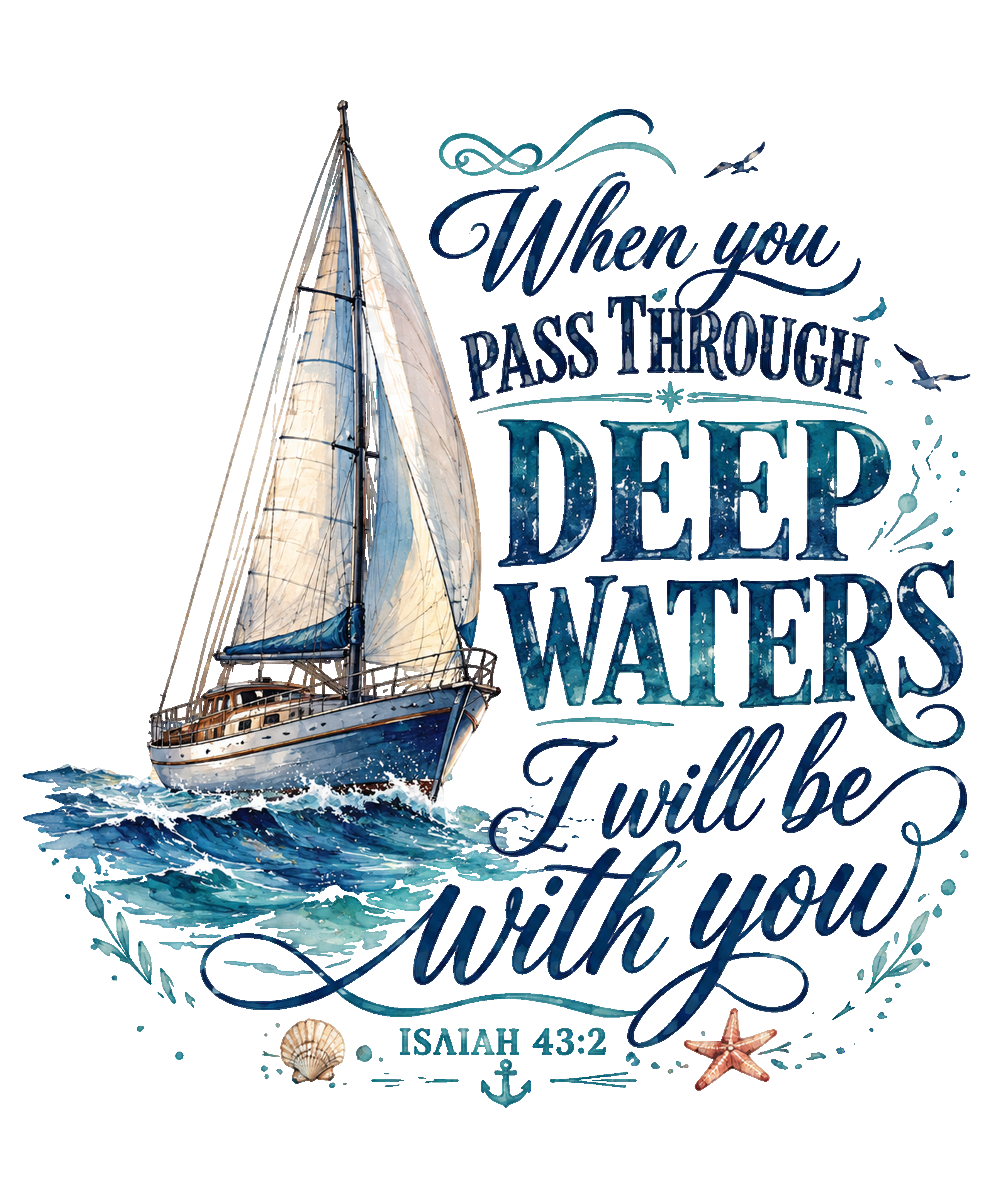 Deep Waters I'll Be With You (sail boat)