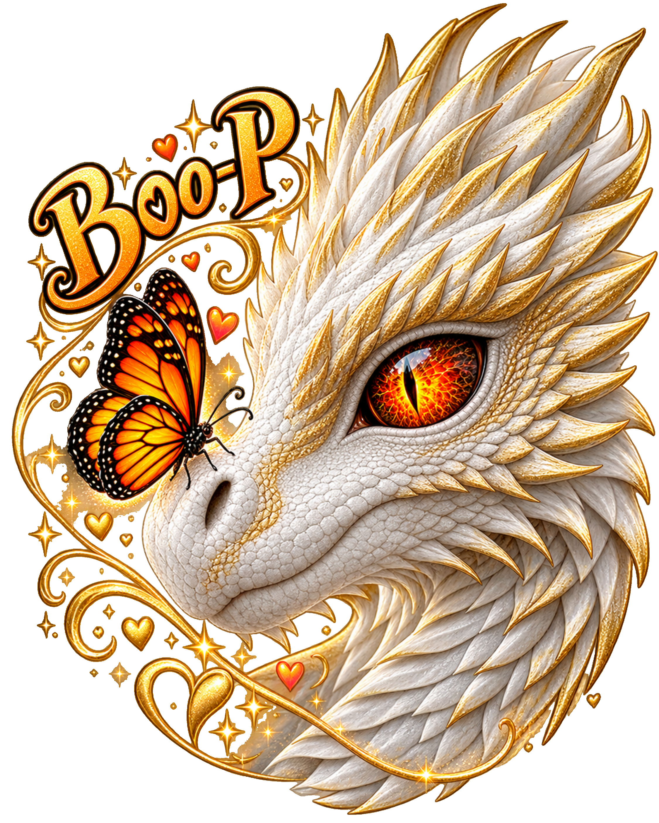 White Dragon Boo-p