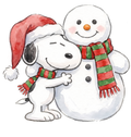 Snoopy & Smowman