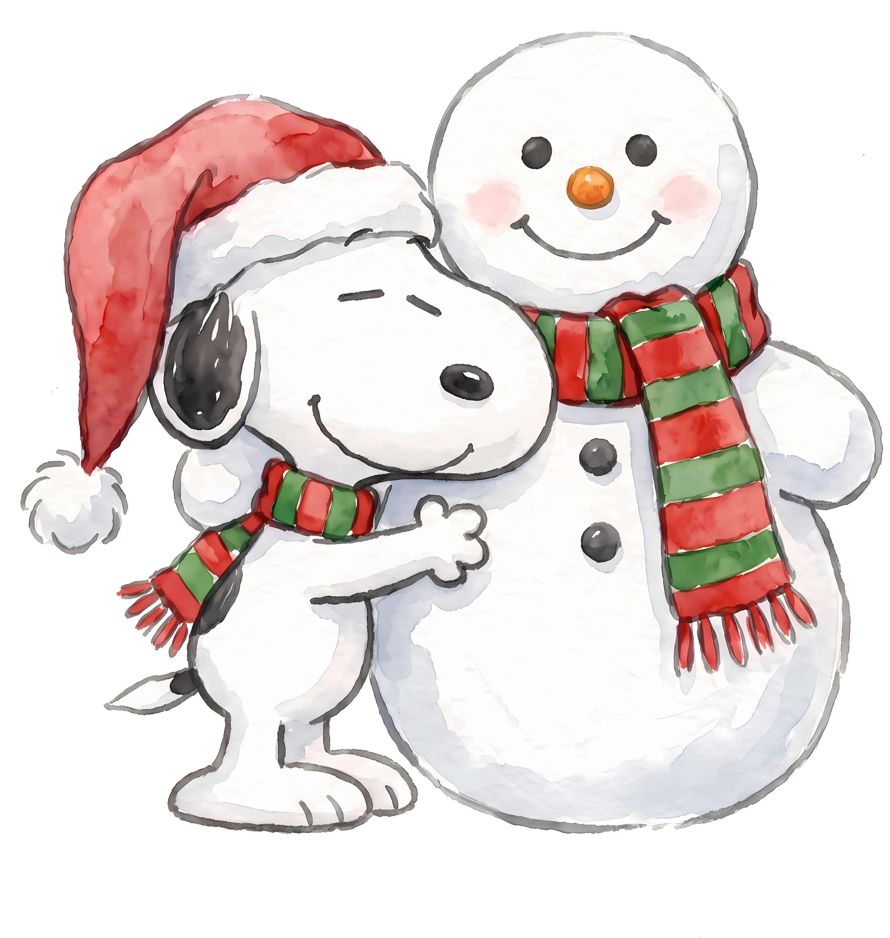 Snoopy & Smowman