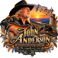 John Anderson Memorial Sunset Tribute DTF transfer