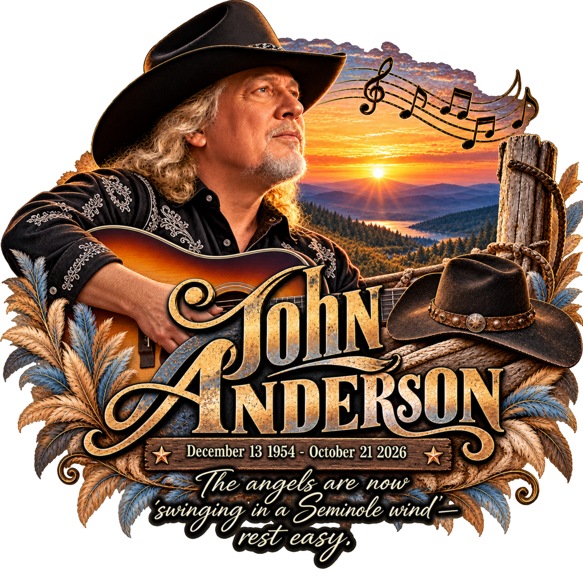 John Anderson Memorial - Sunset Tribute – Outback Vibes