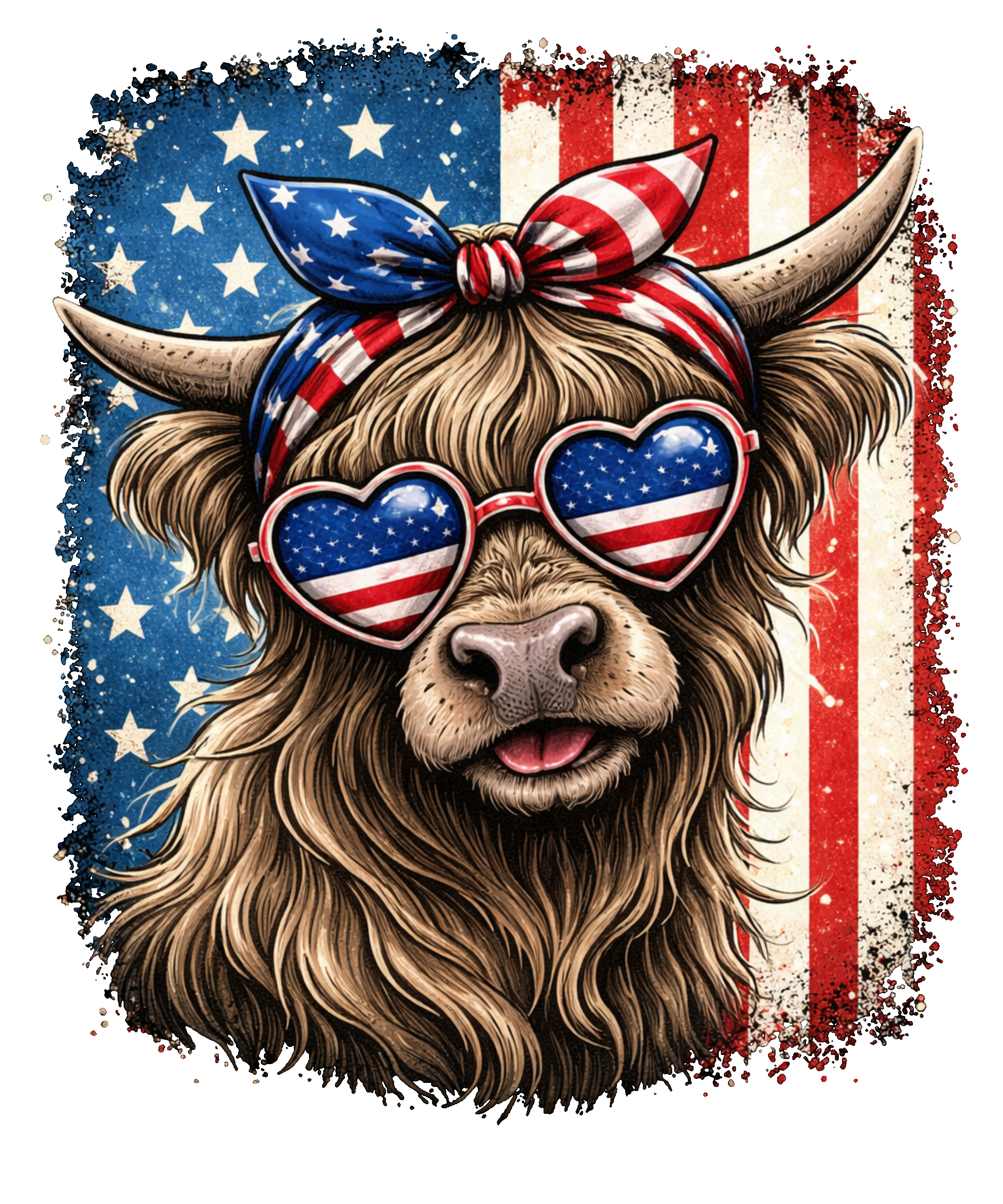 Happy Highland Flag