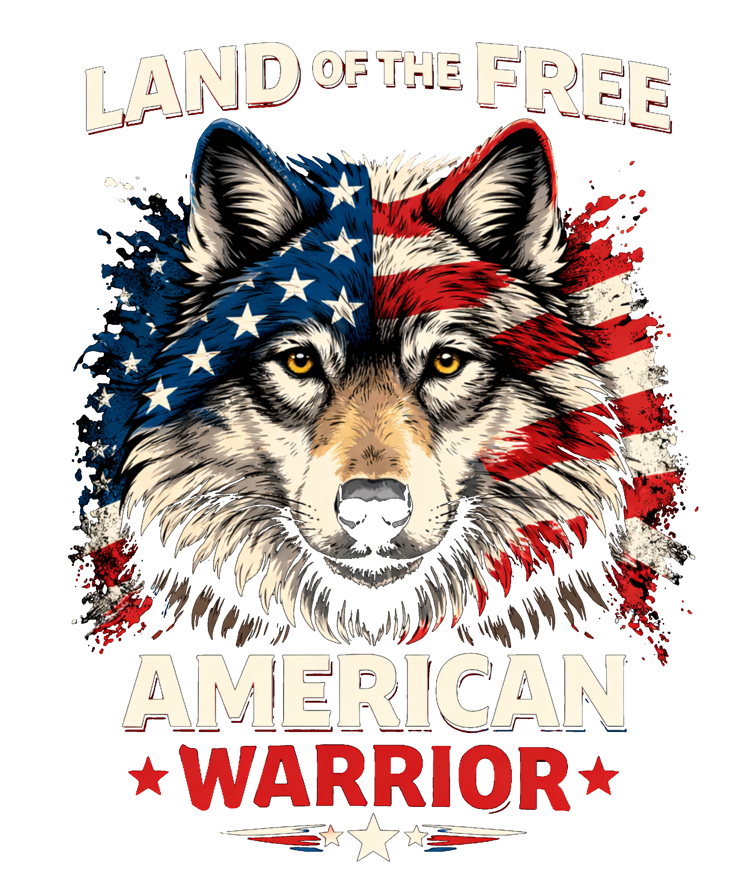 Land Of The Free (Black Knockout)
