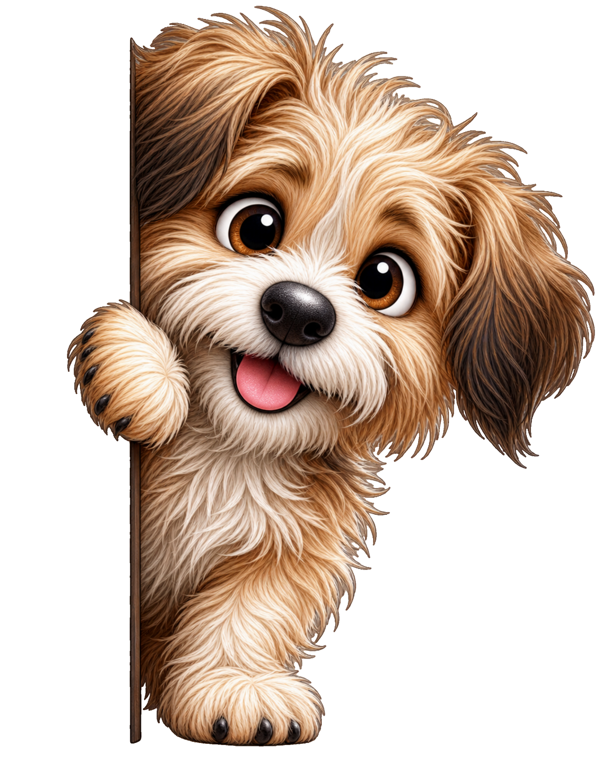 Peek a boo Puppy