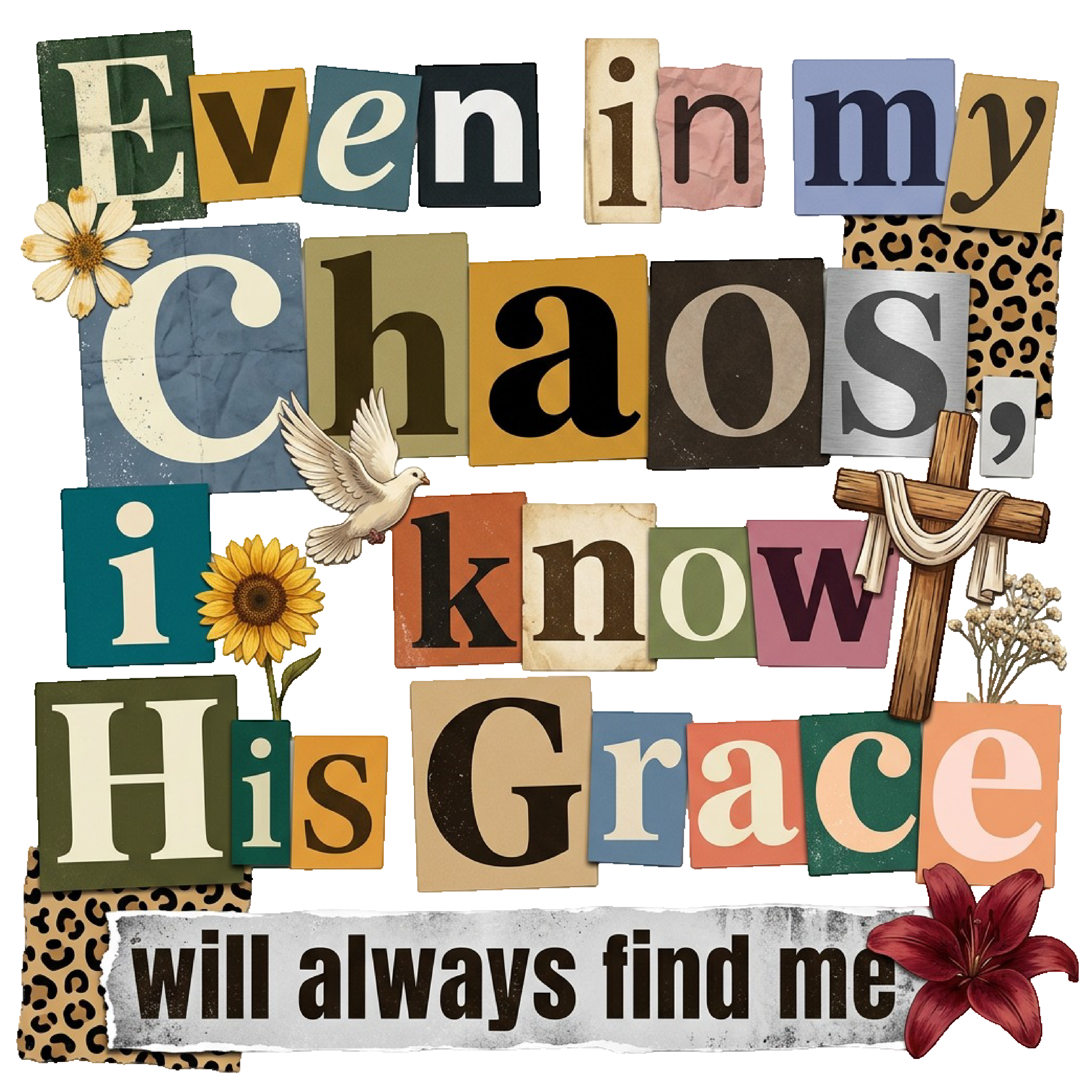 Even In My Chaos I Know His Grace