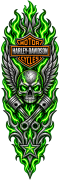 Harley Davidson (sleeve)
