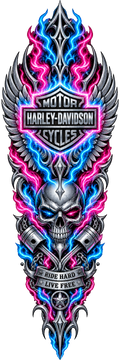 Harley Davidson (sleeve)