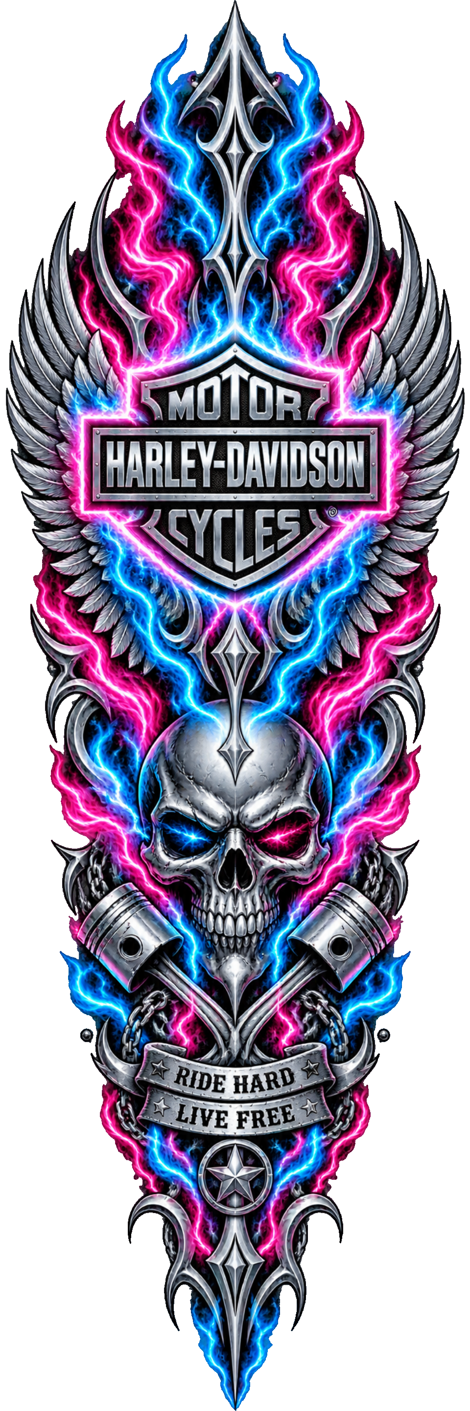 Harley Davidson (sleeve)