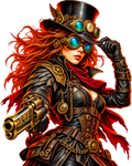 Steampunk Gunslinger