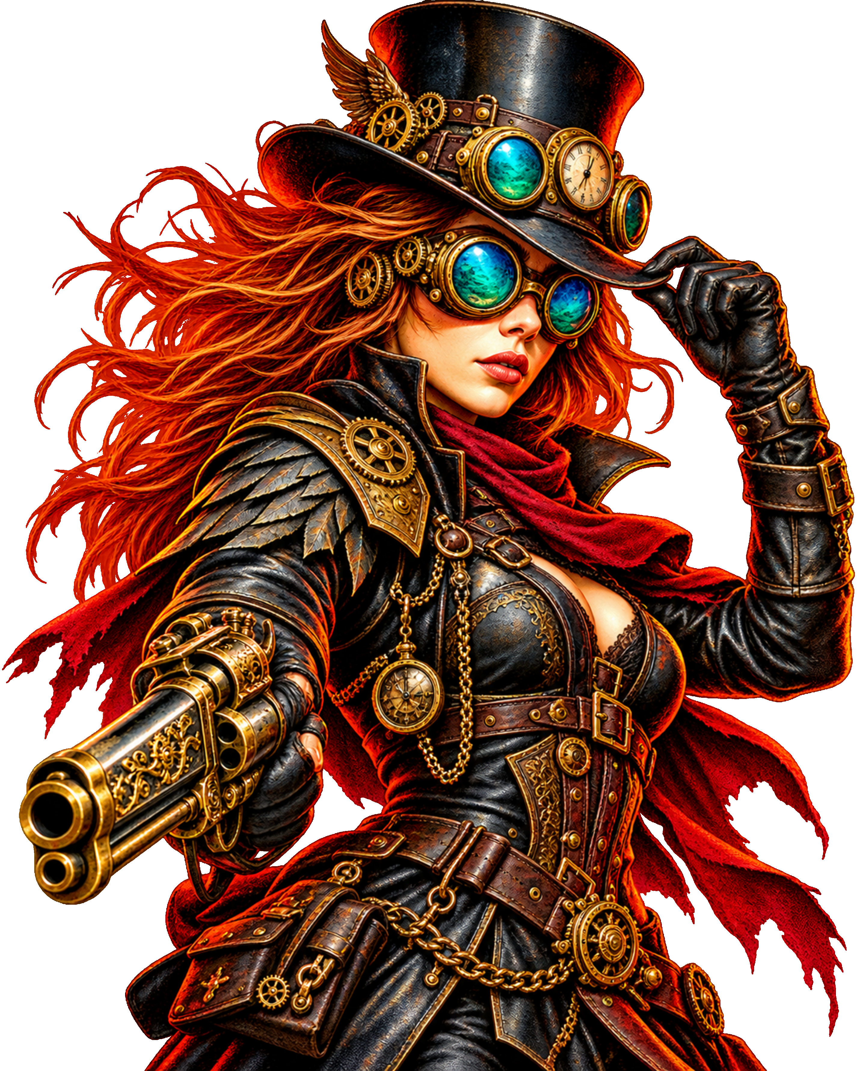 Steampunk Gunslinger