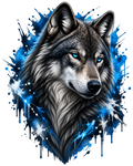 Wolf Blue Eyes