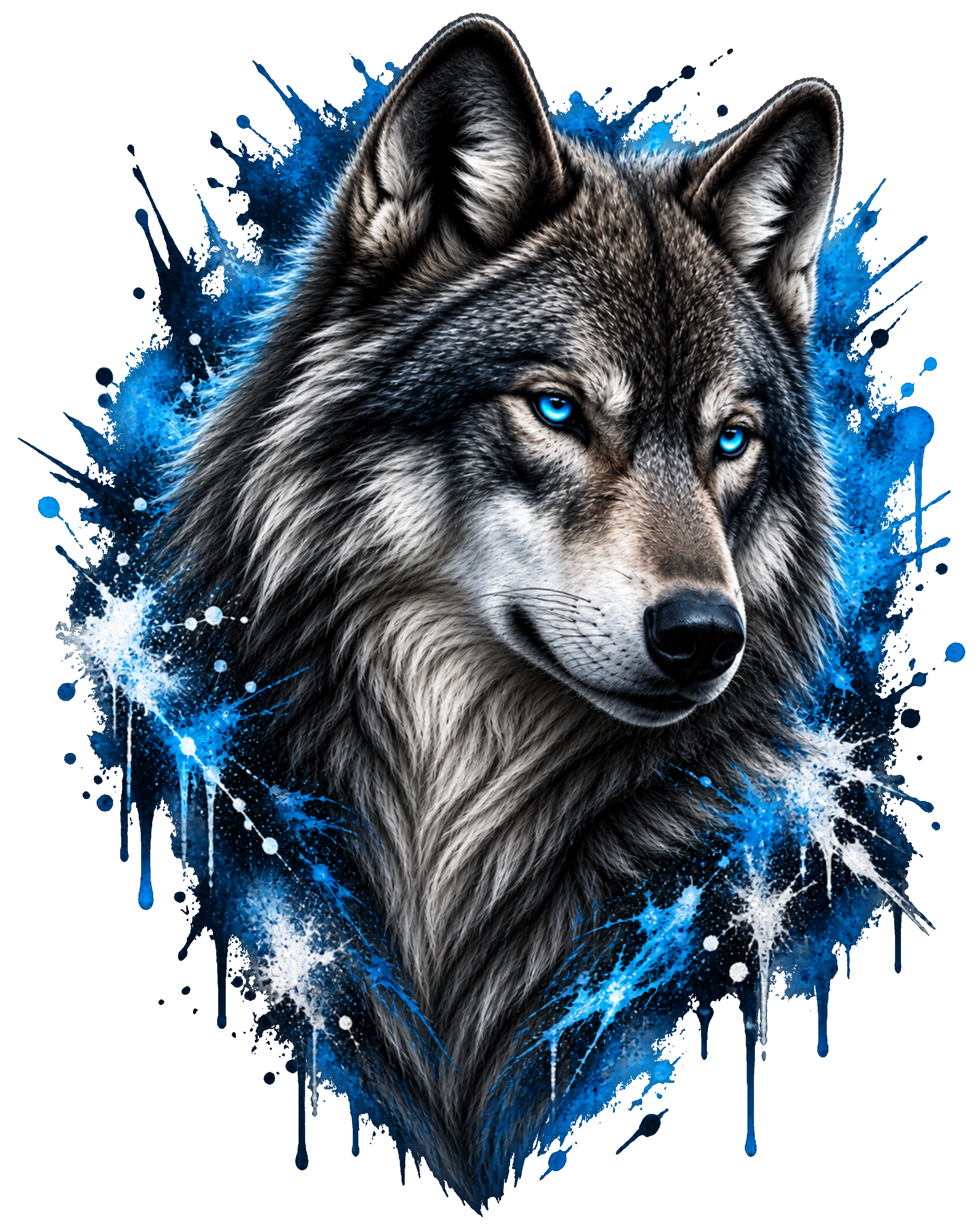 Wolf Blue Eyes