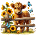 Highland Cow 18