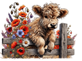 Highland Cow 25