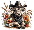 Highland Cow 28