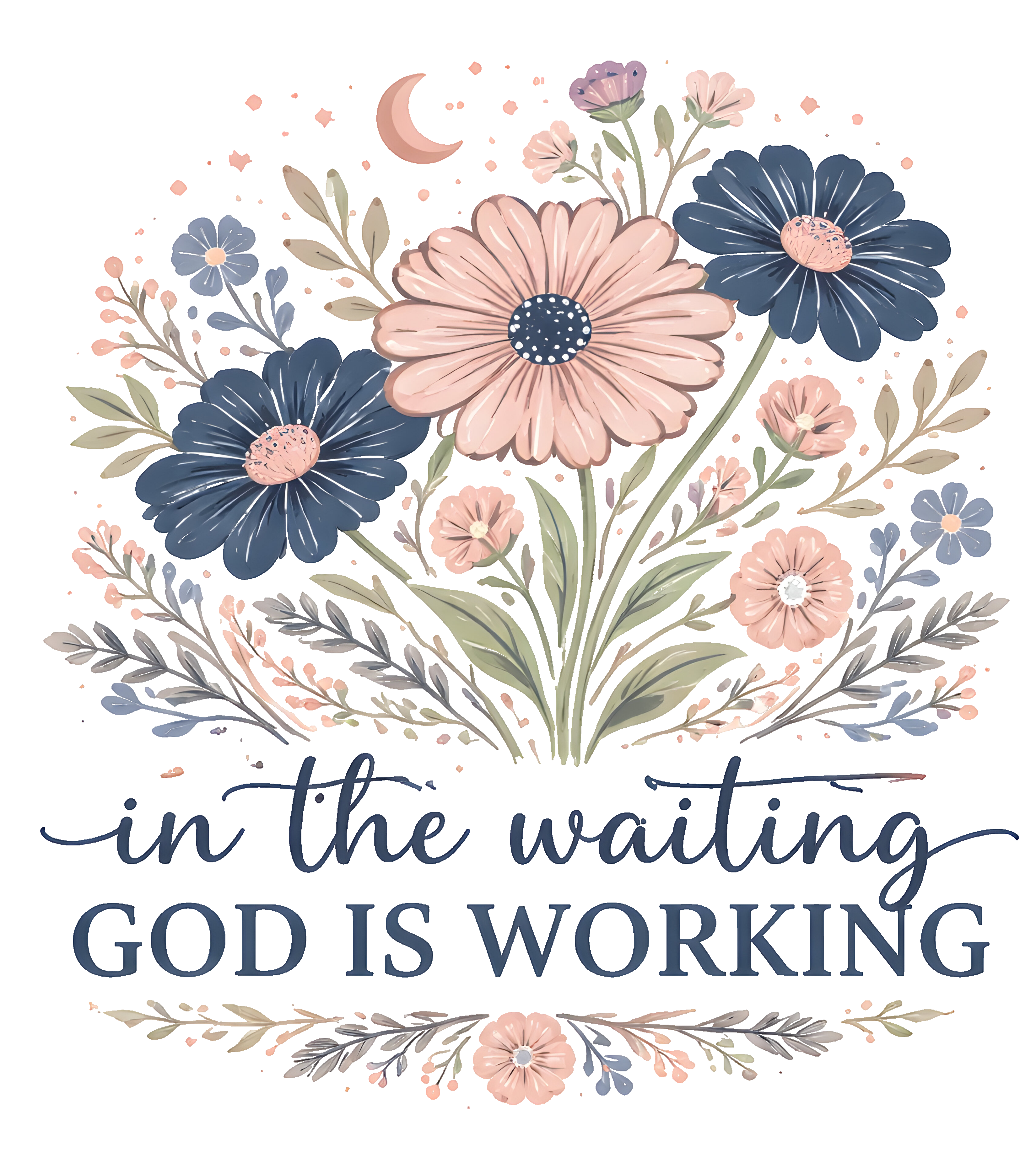 In The Waiting God is Working