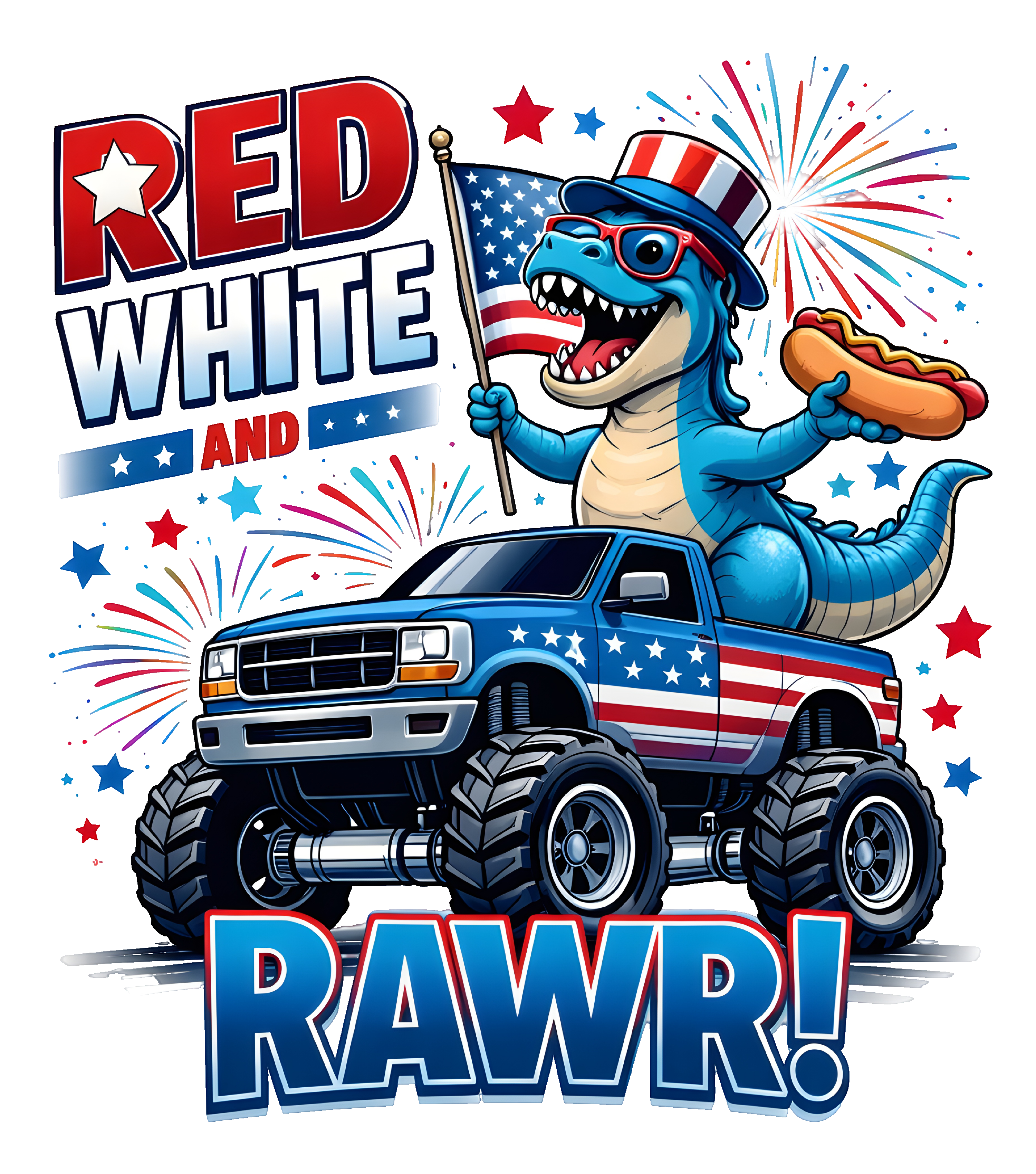 Red White and Rawr!
