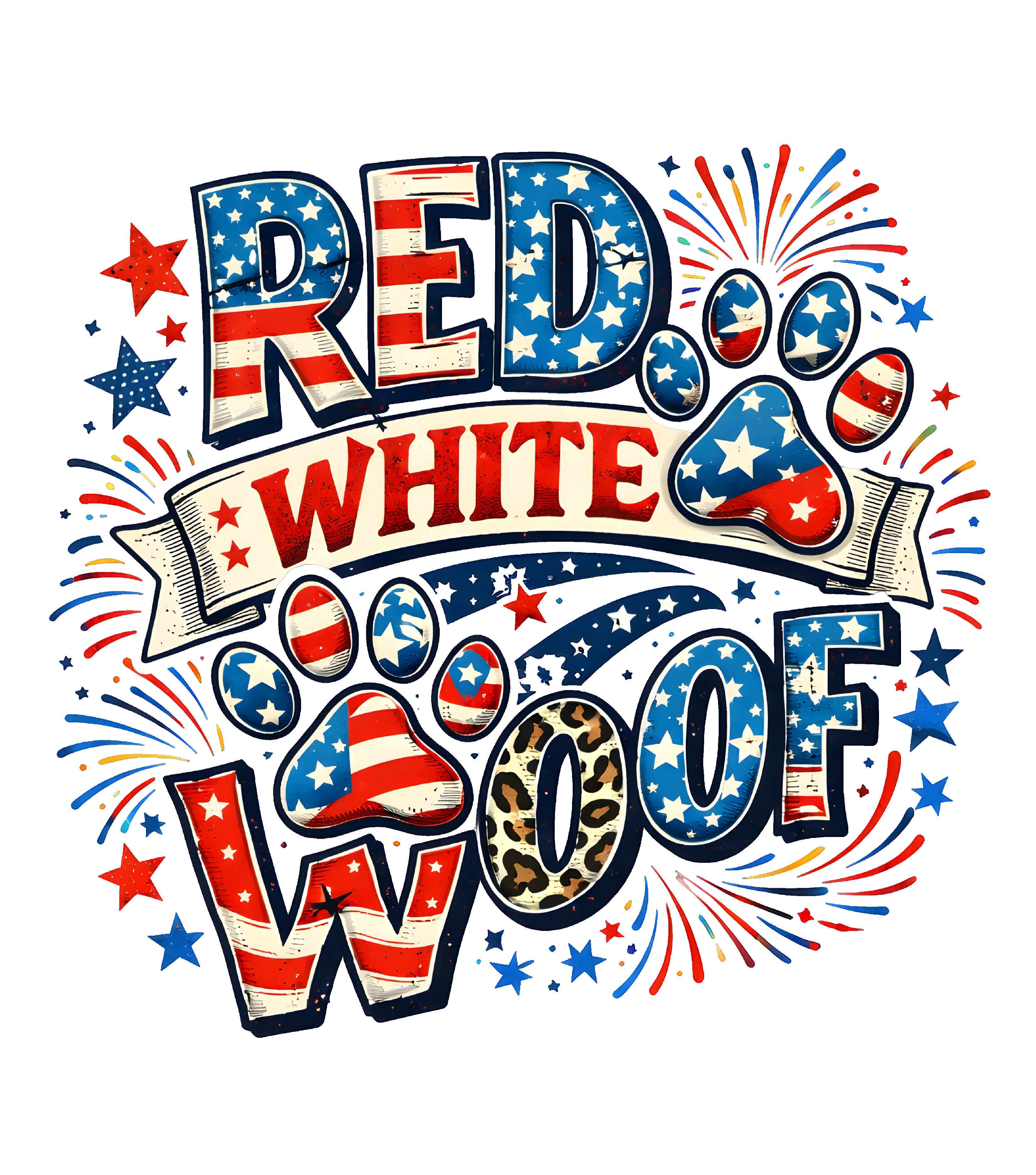 Red White Woof