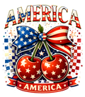 America Cherries Bow