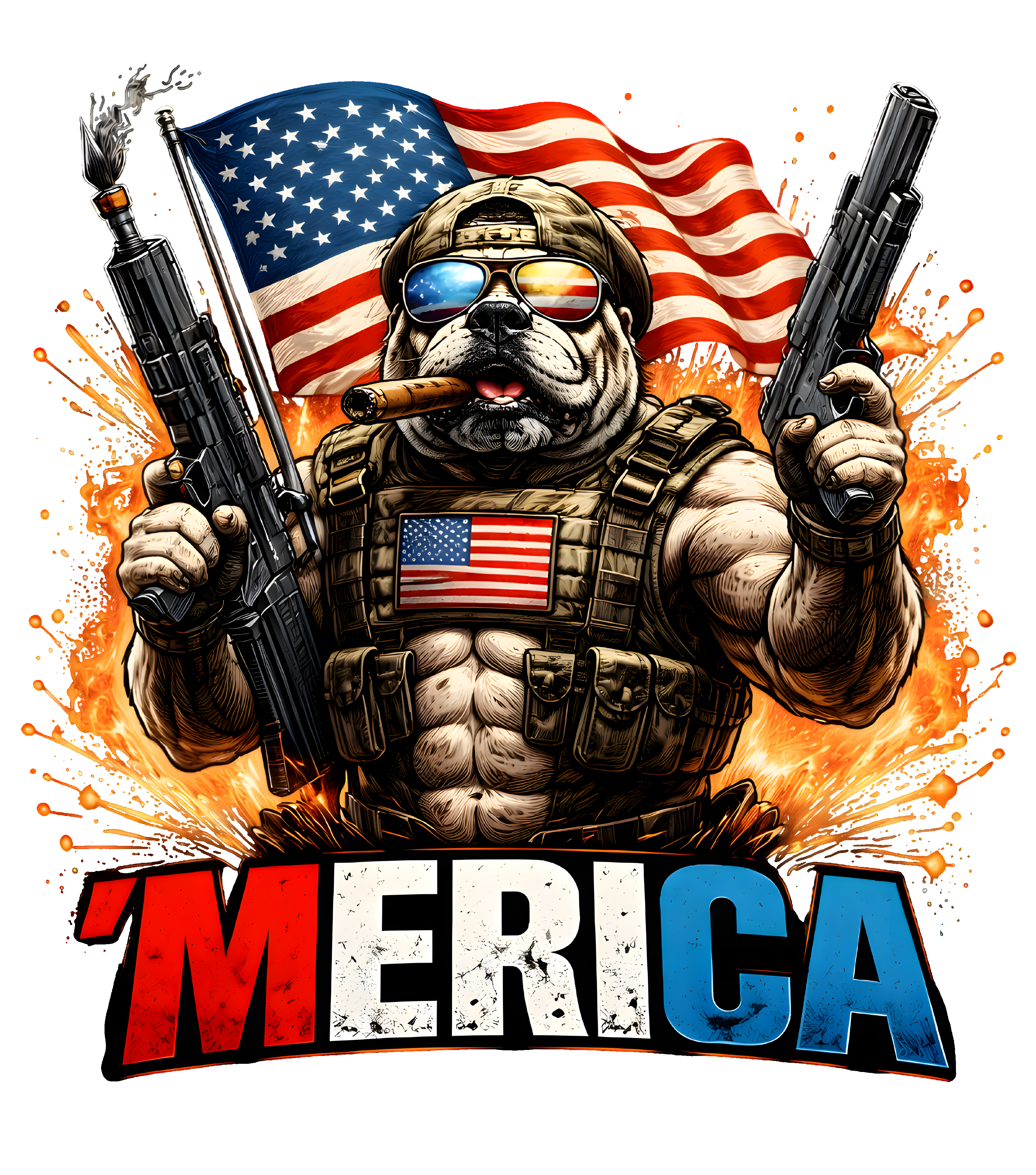 'Merica (bull dog)