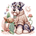 Schnauzer w/Sweater