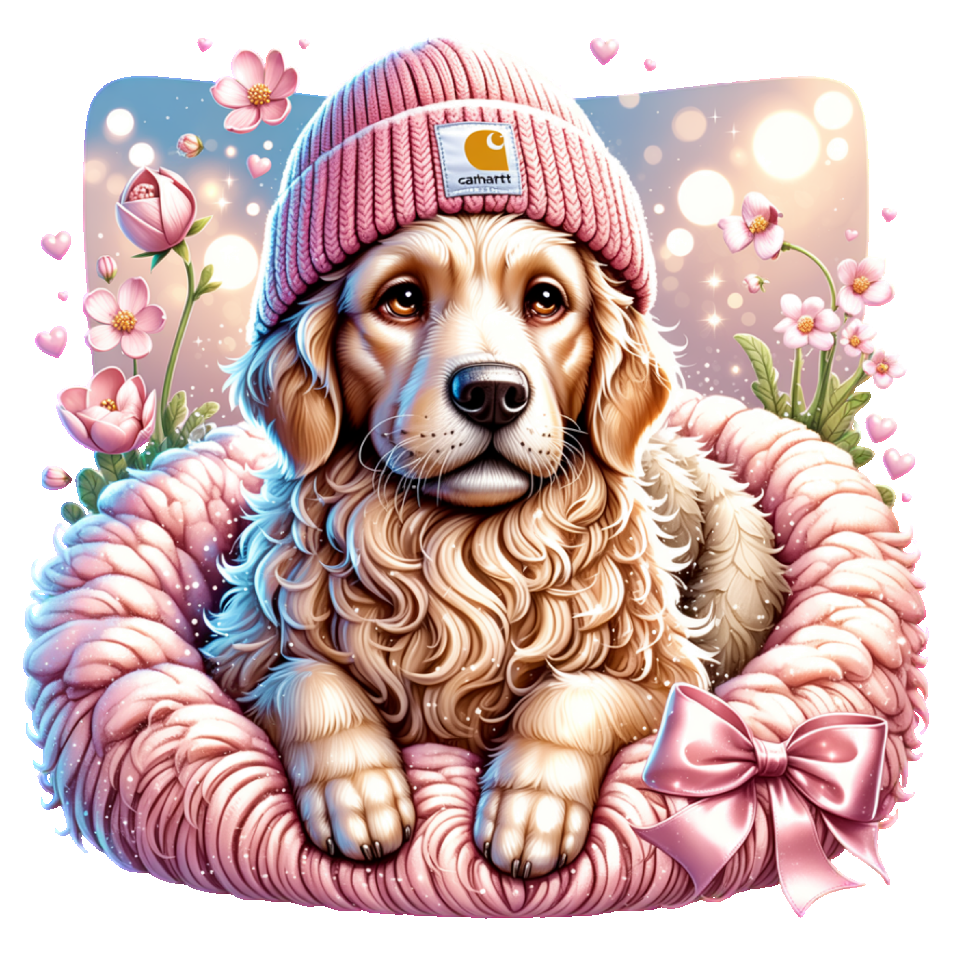 Golden w/Pink Carhartt