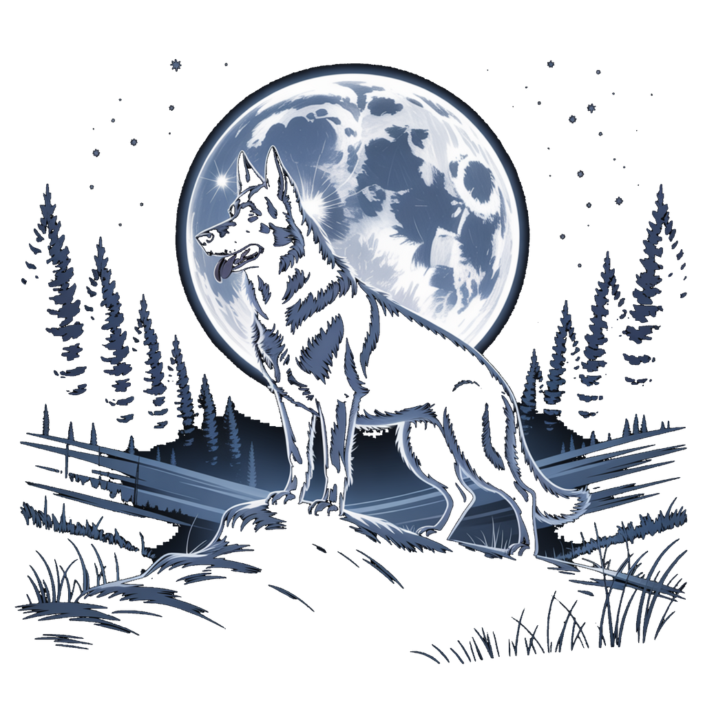German Sheppard (Black Knockout)