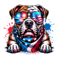Bulldog 4th of July