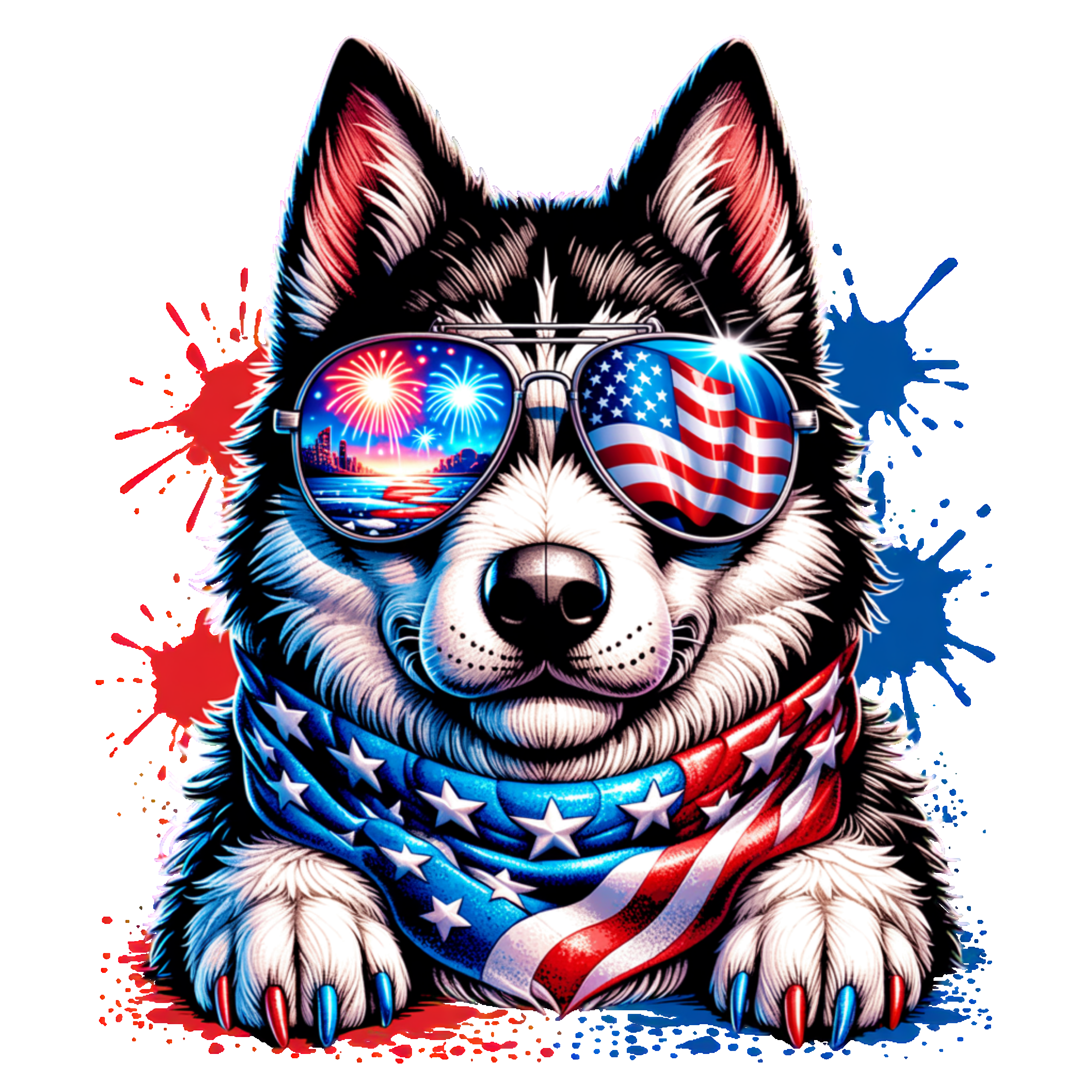 Husky 4th of July