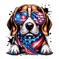 Beagle 4th of July