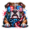 Bulldog 4th of July