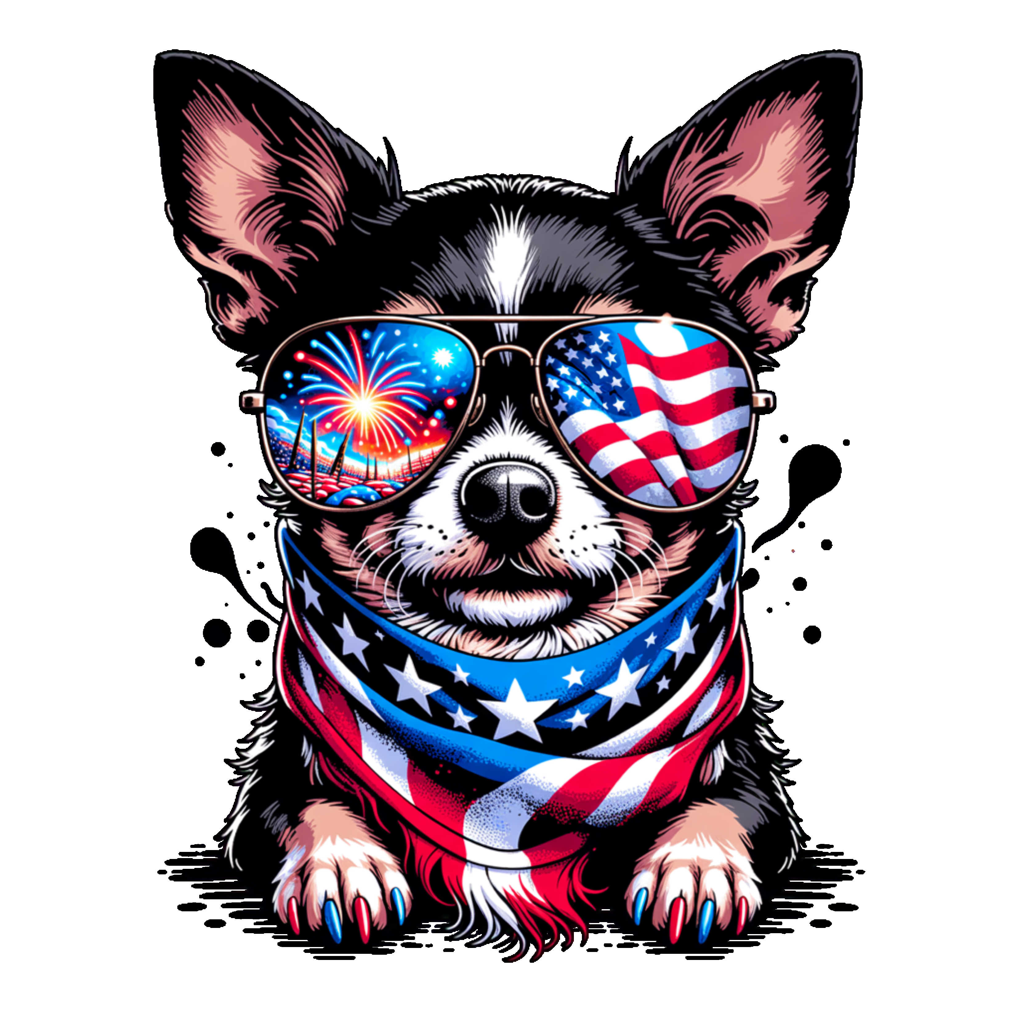 Chihuahua 4th Of July2