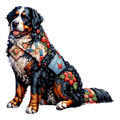 Bernese Mountain Dog (quilted coat)