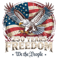 250 Yrs Freedom (eagle) "Black Knockout"
