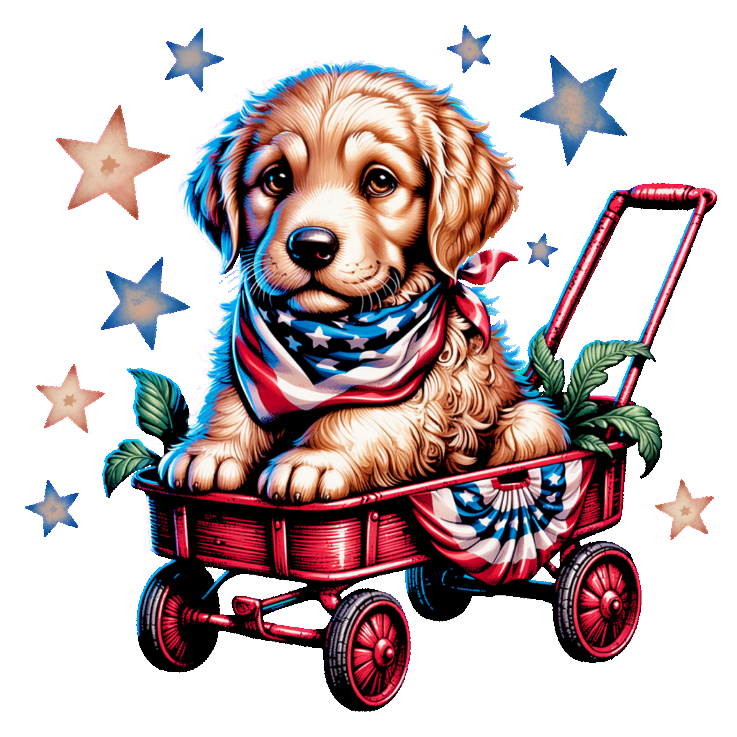 Wagon Puppy