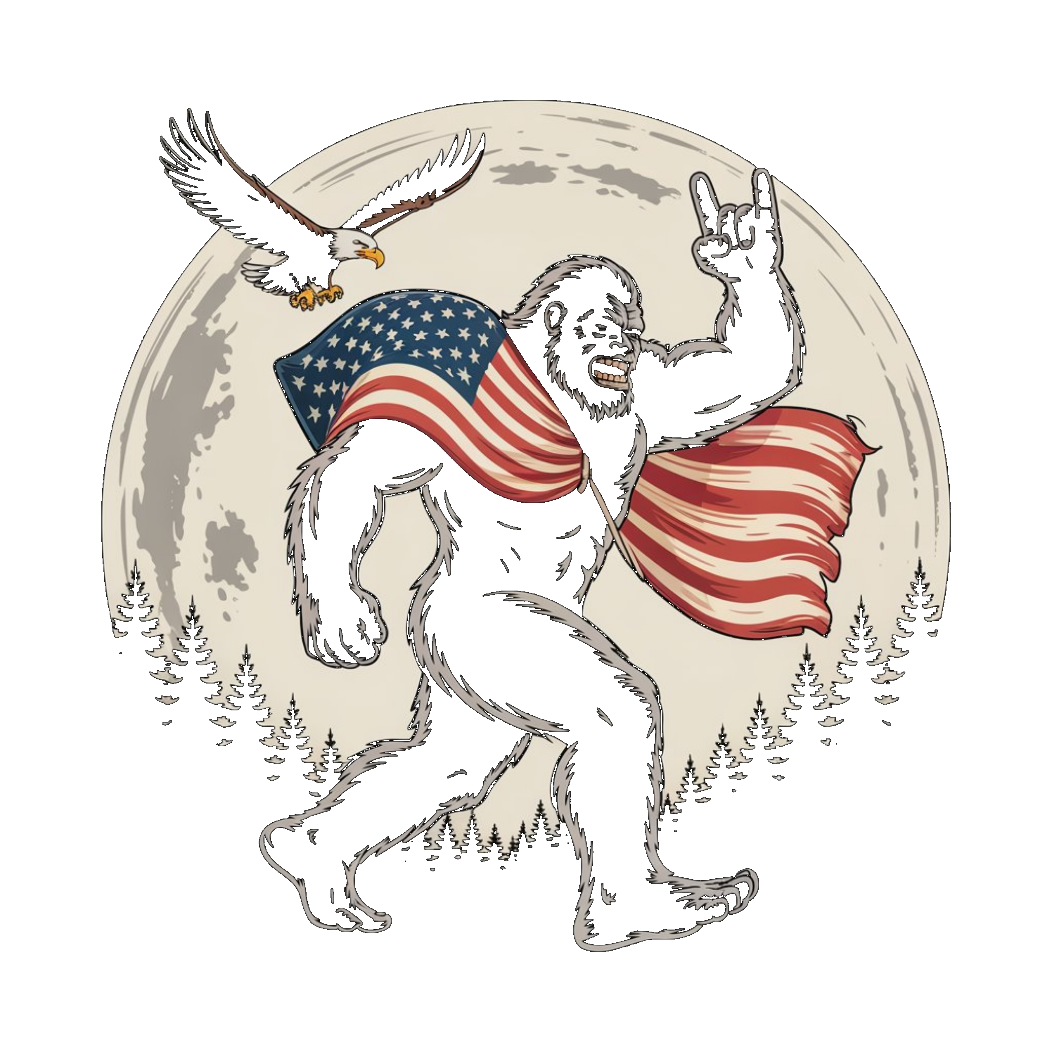 Sasquatch (Black Knockout)