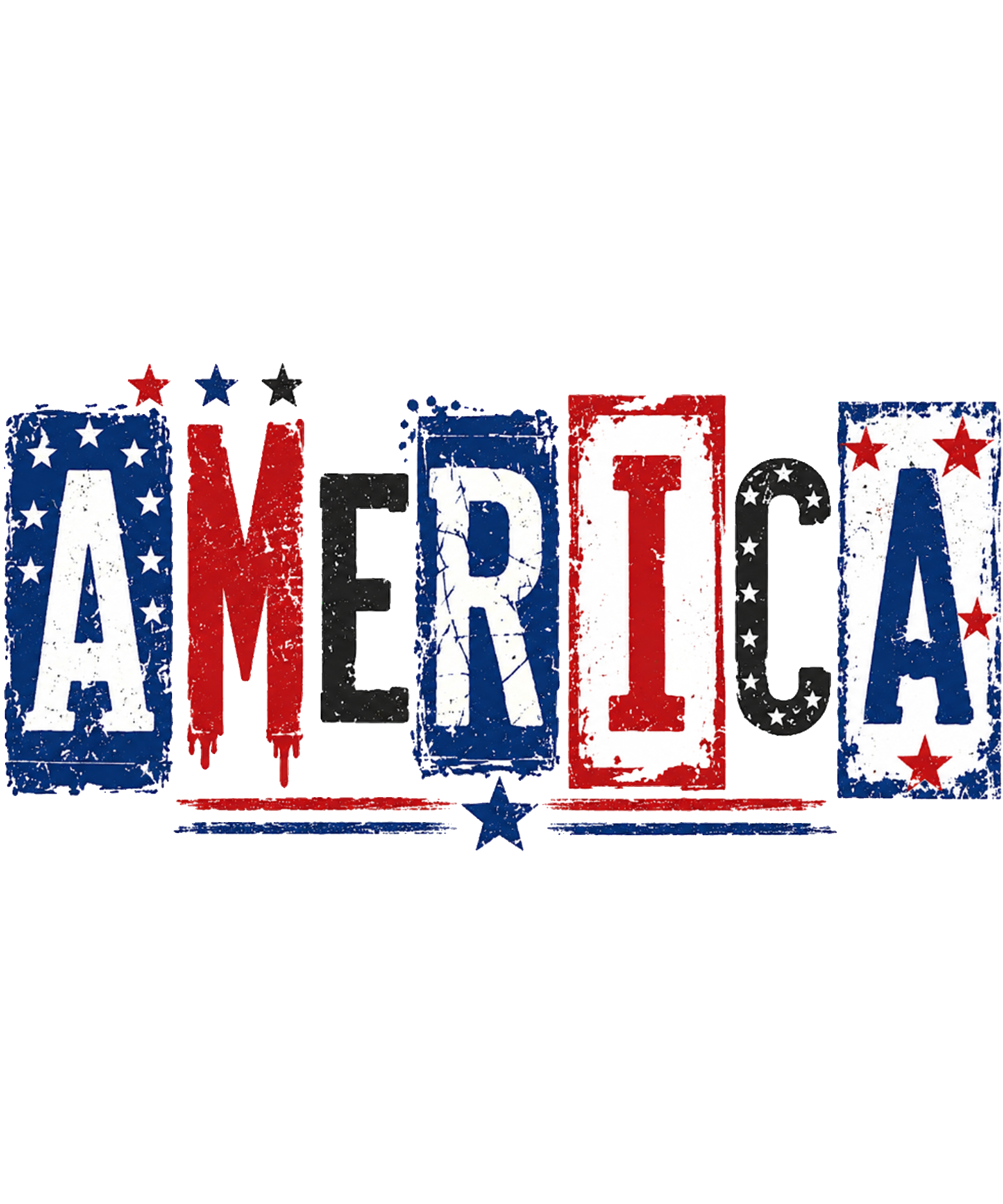 America Red, White & Blue